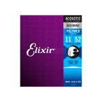 Elixir 11025 / 011-052 / Polyweb Acoustic Guitar Strings
