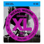 D’ADDARIO EXL120 NICKEL ROUND WOUNDS ELECTRIC GUITAR STRINGS