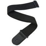 D’ADDARIO STRAP POLYP LEATHER ENDS BLACK PWS100