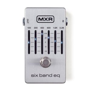 MXR SIX BAND EQUALIZER SILVER M-109S