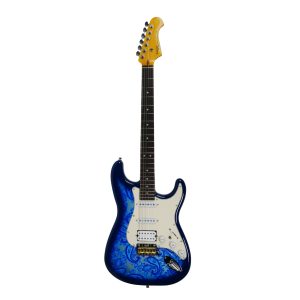 SQOE SEST1100 HSS - PAISLEY BLUE HARDCASE WITH KIT