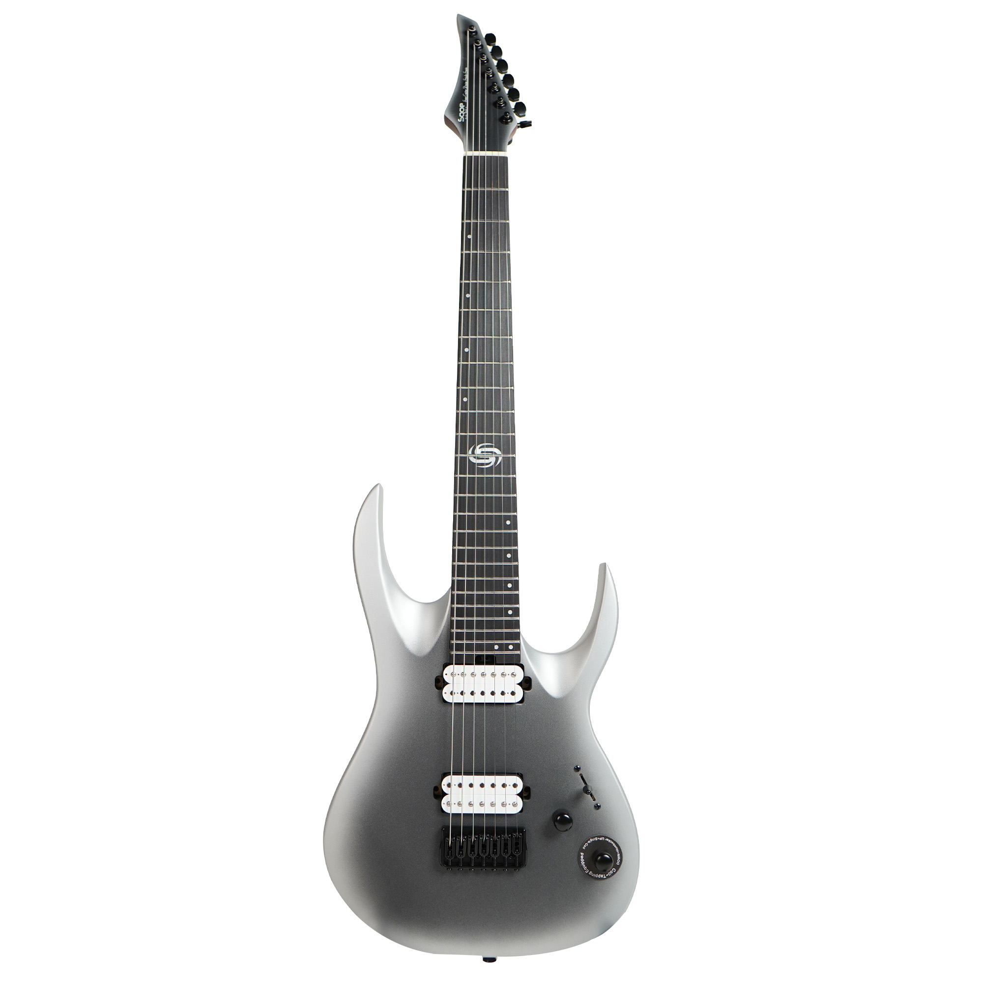 SQOE SEIB7S Frost bite white HH Super Strat - Gambar 4